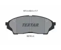 TEXTAR Sada brzdovch destiek ‐ TXT 2621901