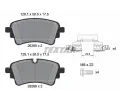 TEXTAR Sada brzdovch destiek ‐ TXT 2626501