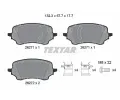 TEXTAR Sada brzdovch destiek Q+ ‐ TXT 2627101