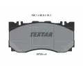 Sada brzdovch destiek TEXTAR ‐ TXT 2672001