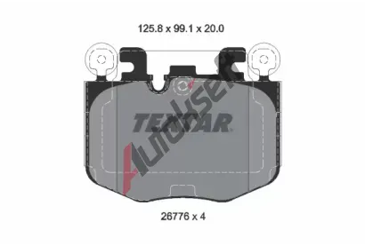 TEXTAR Sada brzdov�ch desti�ek Q+ TXT 2677601, 2677601