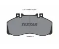 TEXTAR Sada brzdovch destiek TXT 2906504, 2906504