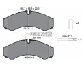 TEXTAR Sada brzdovch destiek TXT 2912113, 2912113
