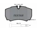 TEXTAR Sada brzdovch destiek TXT 2912303, 2912303