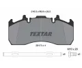 TEXTAR Sada brzdových destiček TXT 2917301, 2917301