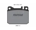 TEXTAR Sada brzdovch destiek ‐ TXT 2958105