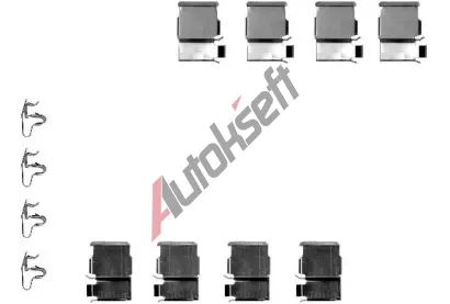 TEXTAR Sada psluenstv obloen kotouov brzdy TXT 82050200, 82050200