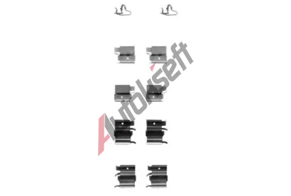 TEXTAR Sada psluenstv obloen kotouov brzdy TXT 82509500, 82509500
