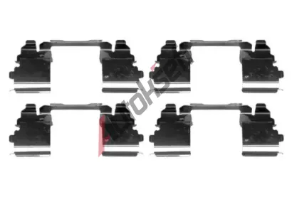 TEXTAR Sada příslušenství obložení kotoučové brzdy TXT 82519900, 82519900 TEXTAR Sada příslušenství obložení kotoučové brzdy TXT 82519900, 82519900