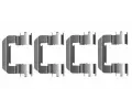 Sada psluenstv obloen kotouov brzdy TEXTAR ‐ TXT 82541100