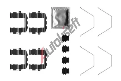 TEXTAR Sada psluenstv obloen kotouov brzdy TXT 82543600, 82543600