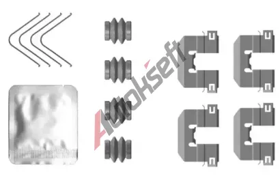 TEXTAR Sada psluenstv obloen kotouov brzdy TXT 82553600, 82553600