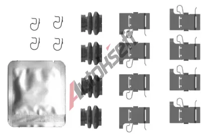 TEXTAR Sada psluenstv obloen kotouov brzdy TXT 82555200, 82555200