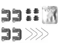 Sada psluenstv obloen kotouov brzdy TEXTAR ‐ TXT 82556300