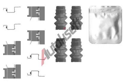 TEXTAR Sada psluenstv obloen kotouov brzdy TXT 82556500, 82556500