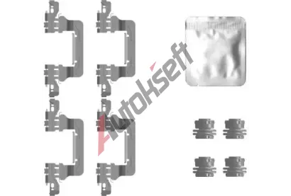 TEXTAR Sada psluenstv obloen kotouov brzdy TXT 82558000, 82558000