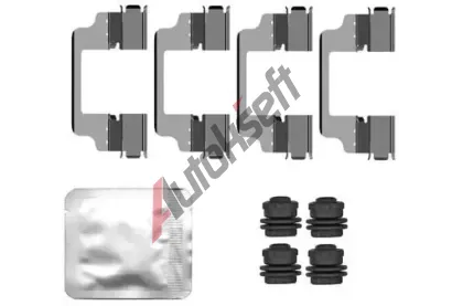 TEXTAR Sada příslušenství obložení kotoučové brzdy TXT 82558800, 82558800 TEXTAR Sada příslušenství obložení kotoučové brzdy TXT 82558800, 82558800