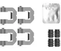 Sada psluenstv obloen kotouov brzdy TEXTAR ‐ TXT 82559400