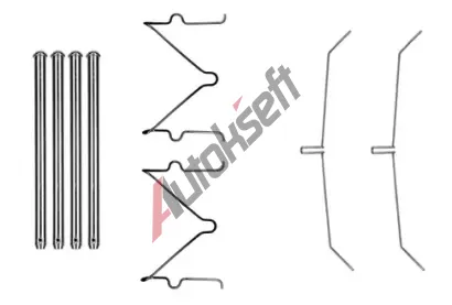 TEXTAR Sada p��slu�enstv� oblo�en� kotou�ov� brzdy TXT 82564300, 82564300