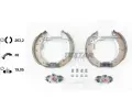 TEXTAR Sada brzdovch elist Shoe Kit Pro TXT 84048000, 84048000