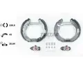 TEXTAR Sada brzdovch elist Shoe Kit Pro TXT 84050000, 84050000