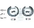 TEXTAR Sada brzdovch elist Shoe Kit Pro TXT 84059801, 84059801