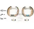 TEXTAR Sada brzdovch elist Shoe Kit Pro TXT 84065402, 84065402