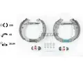 TEXTAR Sada brzdovch elist Shoe Kit Pro TXT 84067201, 84067201