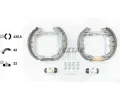 TEXTAR Sada brzdovch elist Shoe Kit Pro TXT 84069300, 84069300