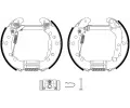 TEXTAR Sada brzdovch elist Shoe Kit Pro ‐ TXT 84075000