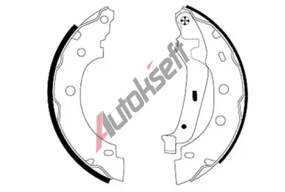 TEXTAR Sada brzdovch elist TXT 91052800, 91052800