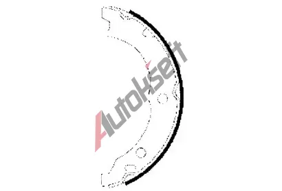 TEXTAR Sada brzdovch elist parkovac brzdy TXT 91062100, 91062100