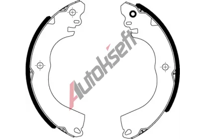 TEXTAR Sada brzdových čelistí TXT 91082000, 91082000 TEXTAR Sada brzdových čelistí TXT 91082000, 91082000