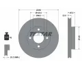 TEXTAR Brzdov kotou - 256 mm ‐ TXT 92026000