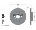 TEXTAR Brzdov kotou PRO - 256 mm ‐ TXT 92056503