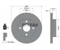 Brzdov kotou TEXTAR ‐ TXT 92061500