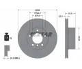 TEXTAR Brzdov kotou PRO - 296 mm ‐ TXT 92075005