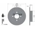 Brzdov kotou TEXTAR ‐ TXT 92082800