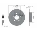 TEXTAR Brzdov kotou PRO - 245 mm ‐ TXT 92088503