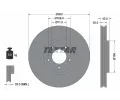 Brzdov kotou TEXTAR ‐ TXT 92099003