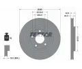 TEXTAR Brzdov kotou - 288 mm ‐ TXT 92099100