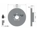 TEXTAR Brzdov kotou PRO+ - 332 mm ‐ TXT 92107205