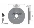 TEXTAR Brzdov kotou PRO+ - 280 mm ‐ TXT 92108505