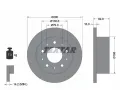 TEXTAR Brzdov kotou PRO - 280 mm ‐ TXT 92116203