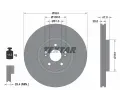 TEXTAR Brzdov kotou PRO+ - 324 mm ‐ TXT 92119405