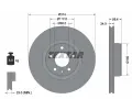 TEXTAR Brzdov kotou PRO - 314 mm ‐ TXT 92132205