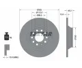 TEXTAR Brzdov kotou PRO - 302 mm ‐ TXT 92132503