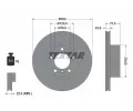 TEXTAR Brzdov kotou PRO+ - 300 mm ‐ TXT 92137705