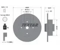 Brzdov kotou TEXTAR ‐ TXT 92154403