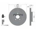 TEXTAR Brzdov kotou PRO - 295 mm ‐ TXT 92156503